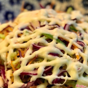 Phần Salad Bắp Cải Coleslaw tươi giòn tại Diệp Thị Food.