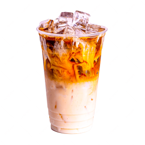 y sữa tươi cà phê size khổng lồ phân tầng đẹp mắt